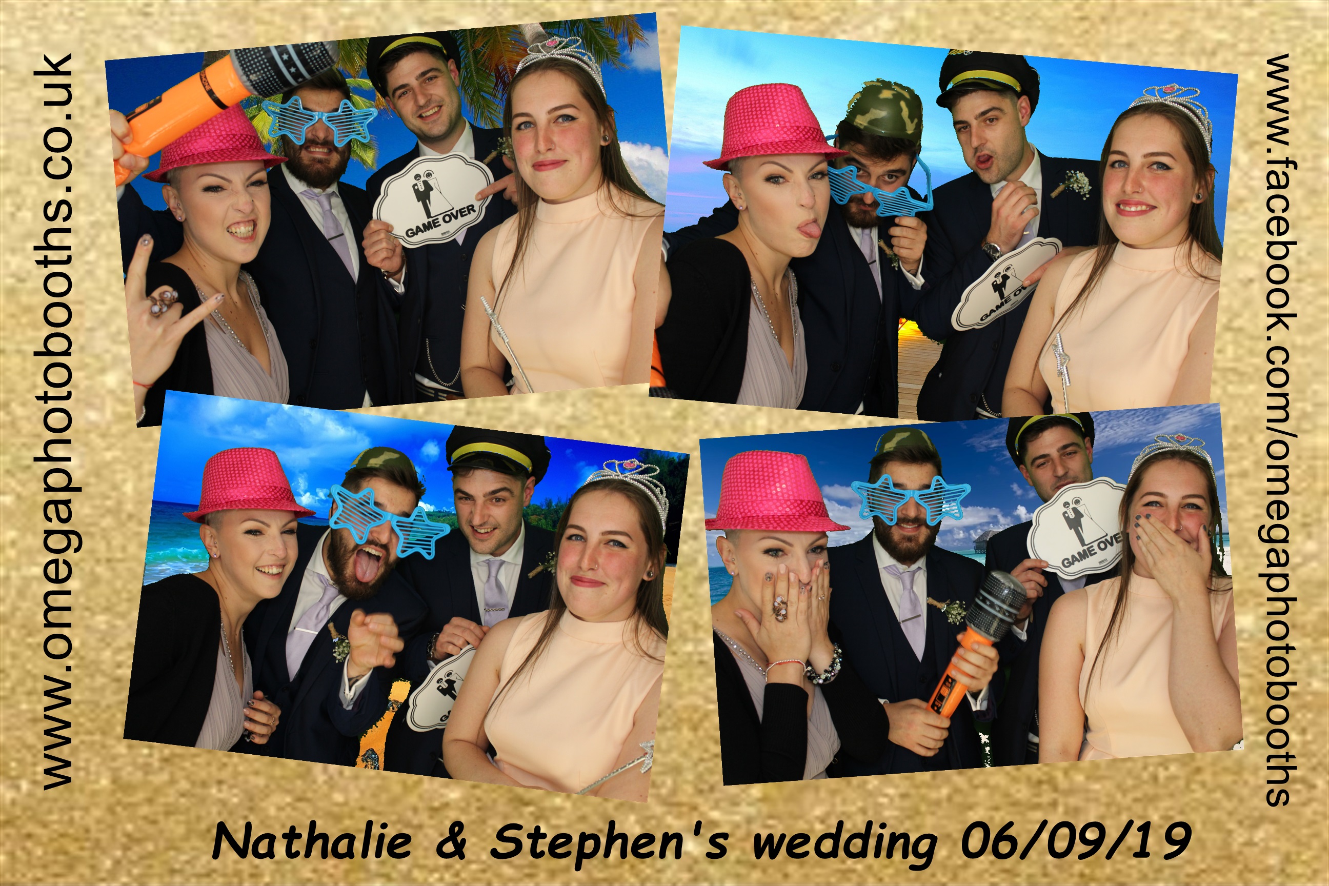 Nathalie and Stephen’s wedding  | View more photos from the event at gallery.omegaphotobooths.co.uk/u/Omega-Photobooths/Nathalie-and-Stephen’s-wedding